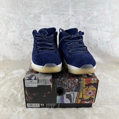 Nike Air Jordan 11 Retro Low ''RE2PECT'' Suede Sneakers Men's Size 11 AV2187-441
