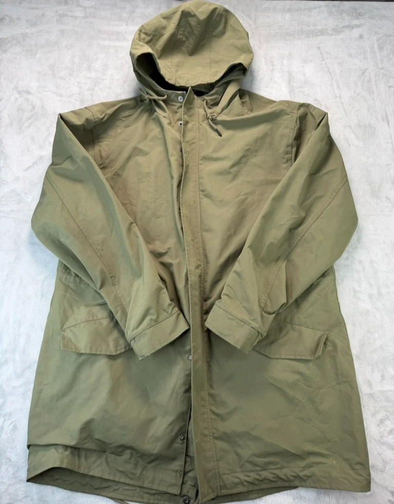 Free Assembly Fishtail Parka Jacket Mens XL Olive Green