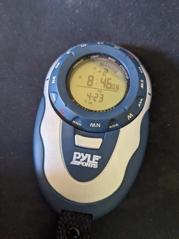 cronómetro azul + brújula Foto 2 de 3