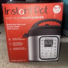 Instant Pot 9 In 1 Duo Plus Multi-Cooker 6 QT