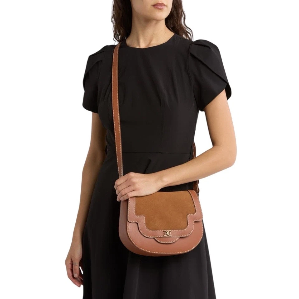 Сумка через плечо Sam Edelman Marsella Large Saddle цвет коньяк  - Изображение 3 из 4