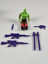 Vtg Gi Joe Cobra Street Fighter Blanka 1988 Hasbro 3.75 Figure W Accessories
