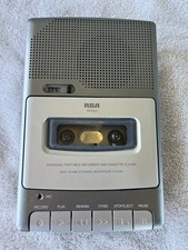 RCA RP3503B Portable Cassette Recorder Tested Working