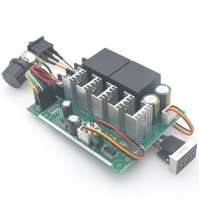 Dc-Motor-Pwm-Drehzahlregler mit Digitalanzeige, Einstellbar Von 0-100 %, An4030