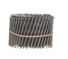 Bostitch 3-1/4 In. L Angled Coil Coated Framing Nails 15 Deg 2700 Pk