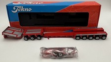 Tekno TB000070 1:50 Red Goldhofer XLE Low Loader Trailer LN/Box