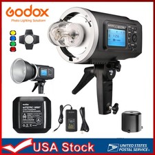 Godox AD600BM Bowens 600Ws GN87 HSS Outdoor Studio Flash with Battery Barndoor