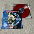 Iron Maiden – No Prayer For The Dying Vinyl Record FIRST US Press RED BLOOD 1990