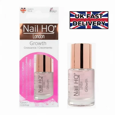 Nail HQ London – Growth Nail Treatment 10ml | Promotes Strong, Healthy Nail Grow