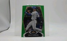 2008 Topps Finest - Alex Gordon #17 Green Refractor /199