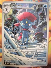 Weavile Secret Rare Pokemon Card, Ascended Heroes, 228/217