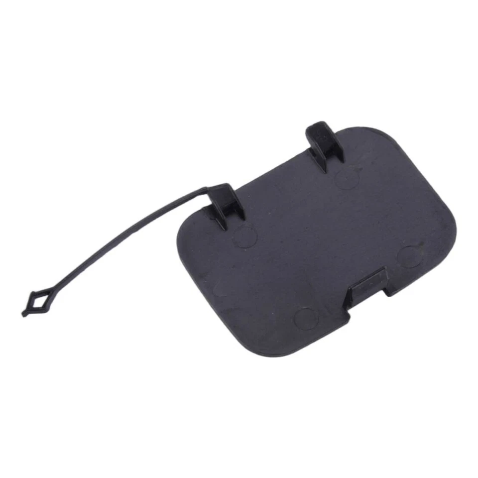 Cubierta de tapa de ojo de gancho de remolque para parachoques delantero apta para Peugeot Boxer Fiat Ducato negra Foto 4 de 4