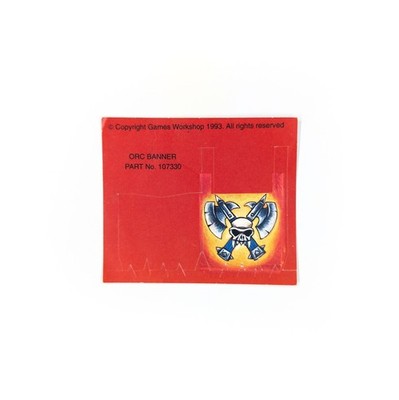 Warhammer Fantasy - Orks & Goblins - Ork Banner Sticker [Papier] 1