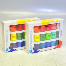 CREATOLOGY 2 PACK Kids Art Acrylic Paint 18pc 221317