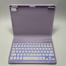 Harvopu Keyboard Case For iPad Air 11-inch/Air 5th 4th Gen Purple Tested