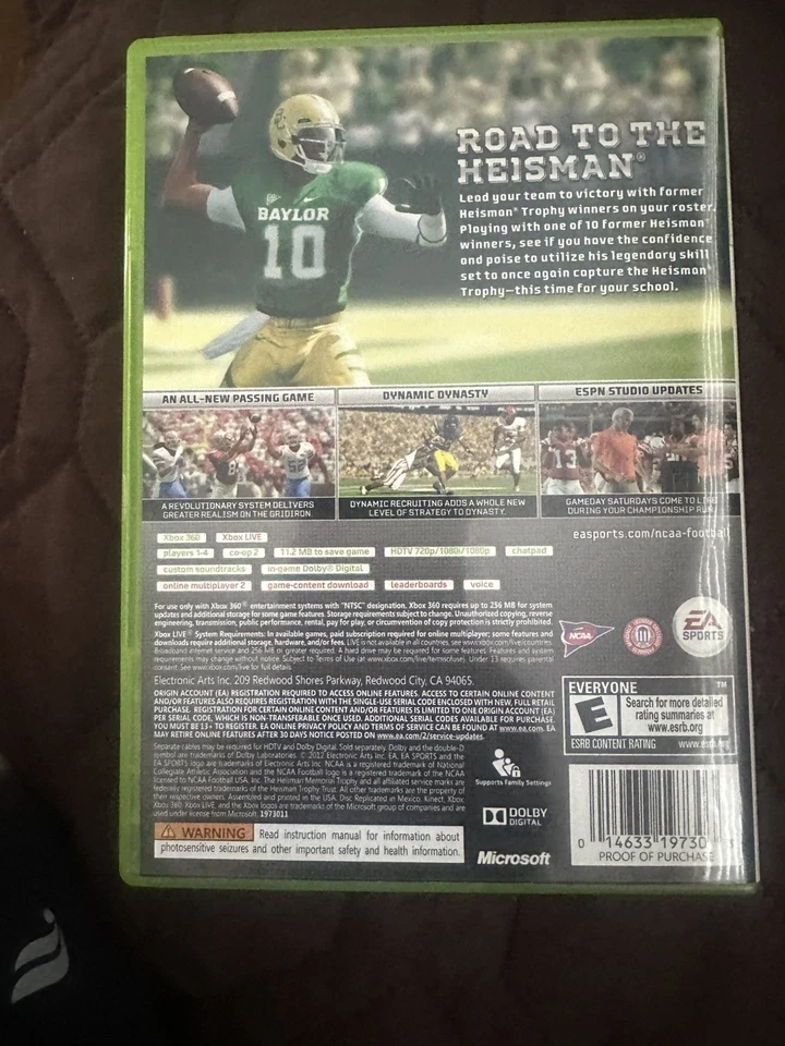 NCAA футбол 13 для Xbox 360 - полный и протестирован - EA Sports игры 2013 быстро - Изображение 3 из 4