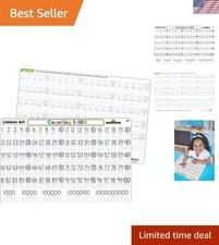 Versatile Write-On/Wipe-Off Mat for Learning Numbers 1-100 - All-in-One Fun 