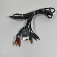 Microsoft Xbox 360 Component HD AV Cable Composite RCA HDTV OEM