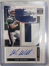 2025 Wes Welker Patch Auto 12/49 🔥 