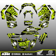 Suzuki LTR 450 ATV stickers decals graphics kit 2006-2014 