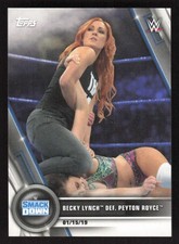 2020 Topps WWE Women's Becky Lynch def. Peyton Royce #4