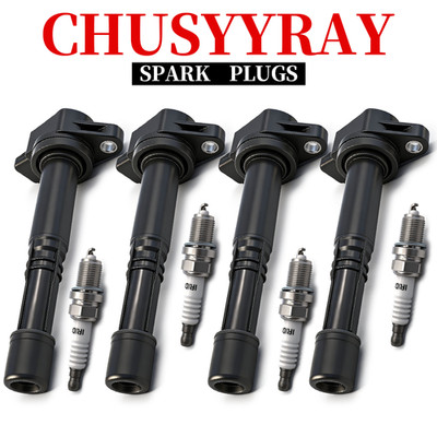 GENUINE 4X Ignition Coil For 02-11 Acura 2.0L 2.4L L4, for 30520-PNA-007 UF311