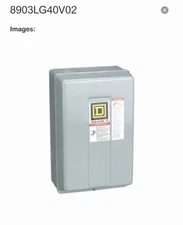 SQAURE D 8903LG40V02 4 POLE 30A LIGHTING CONTACTOR