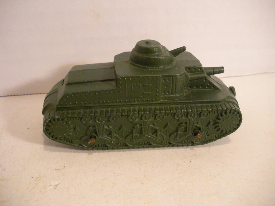 Vintage Tootsie Toy Military WW1 WW2 Tank Destruction Vehicle U.S.A. Excellent - Image 4 of 4