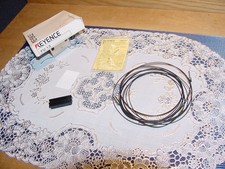 Keyence FU-13, Retro-Reflective Fiber Optic Unit, Use with Fiber Optic Sensor