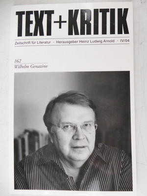Text + Kritik 162 Wilhelm Genazio April 2004 H-29251