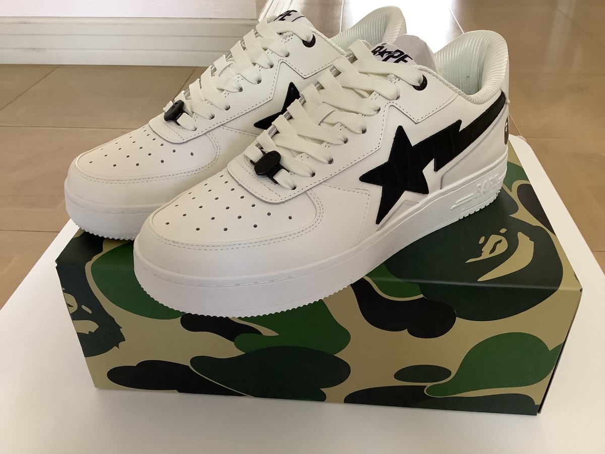 bapesta air force 1 white