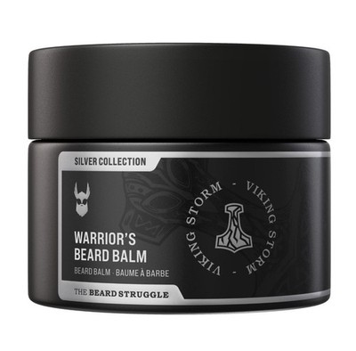 Viking Storm Silver Collection Warrior's Beard Balm Non-Fetasy 50g Boxed 