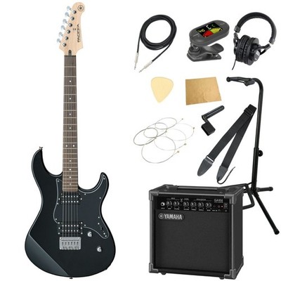 YAMAHA PACIFICA120H BL Pacifica with GA15II Amplifier, 11-Piece Beginner's Set