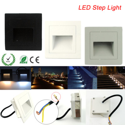 1/10/20pcs LED Recessed Walkway Stage Step Stair Corner Wall Light AC85 ...