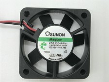 1pcs SUNON KDE1204PFV1 4010 DC12V 1.7W 2-wire small fan