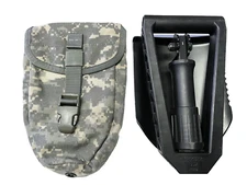 US Military USMC GERBER 2000 Entrenching E TOOL Trifold Shovel w ACU COVER MINT