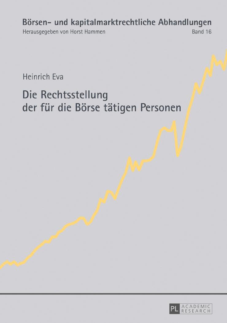 Thumbnail - Die Rechtsstellung Der Für Die Börse Tätigen Personen Heinrich Eva