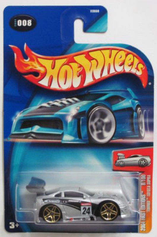 'Tooned Toyota Supra Hot Wheels 2004-008 First Editions Retired 2006