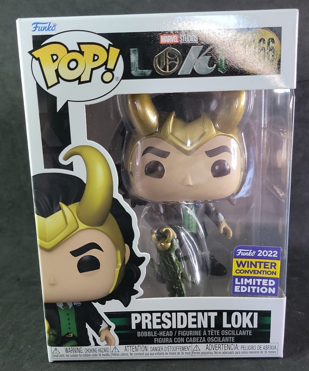 Funko POP! Marvel Studios #1066 President Loki Convention 2022