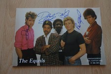The Equals Autogramme full signed 10x15 cm Postkarte 