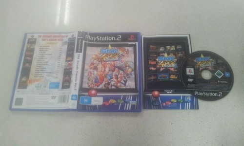 SNK Arcade Classics Vol. 1 PS2 Game Used PAL Region - Picture 1 of 1