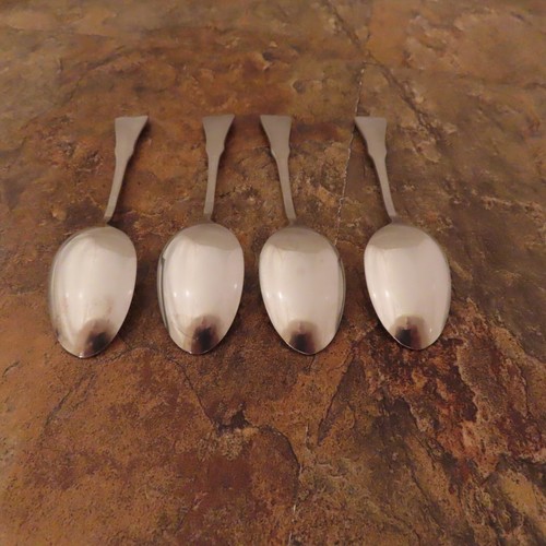 Oneida Patrick Henry Set 4 Demitasse Spoons Community Stainless Flatware Lot H - Picture 4 of 4