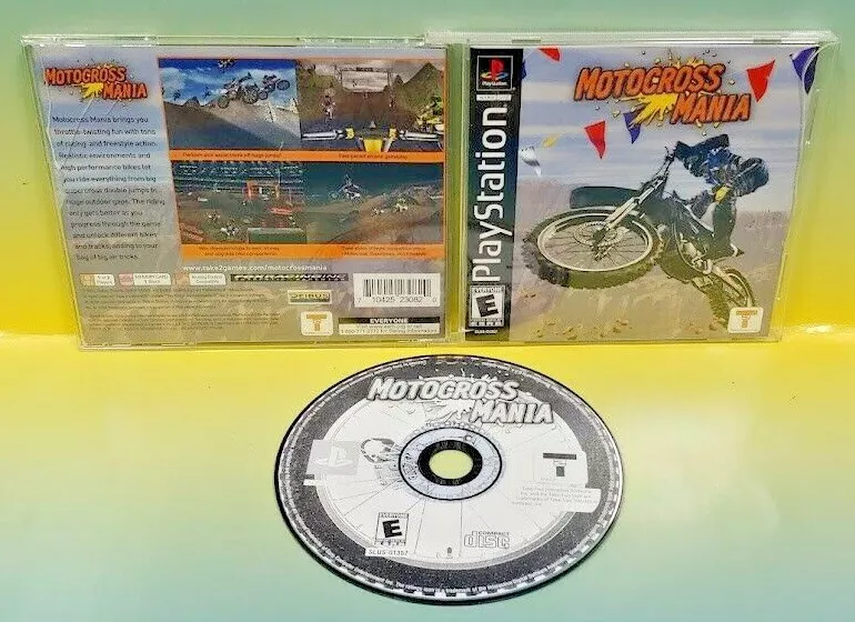 Motocross Mania (PS1 Gameplay) 