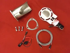 BadlanzHPE "Y-NECK" Electric Cutout Valve SINGLE 3.0" 76mm 5 YEAR WNTY!