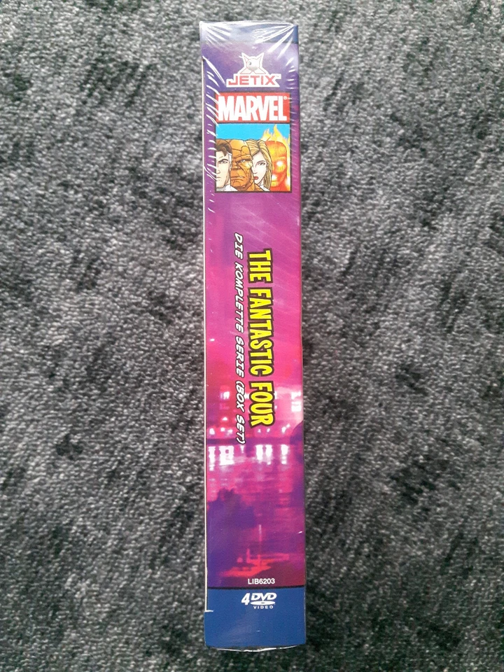 FANTASTIC FOUR - Die komplette Serie - 4 DVD Set - NEU - alle 26 Folgen Animated - Bild 3 von 4