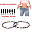 miniature 1  - 2pcs Magnetic Hematite Anklet Bracelet Therapy Arthritis Pain Relief Weight Loss