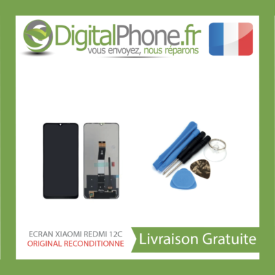 Écran LCD Complet Avec Chassis Pour Xiaomi 12 Pro - Violet, Neuf