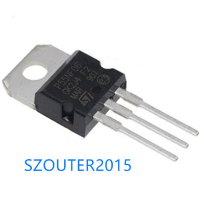 STP55NE06 P55N06 NPN MOSFET 60V 55A 0.014 OHM TO-220-3 ( = 5 PEZZI