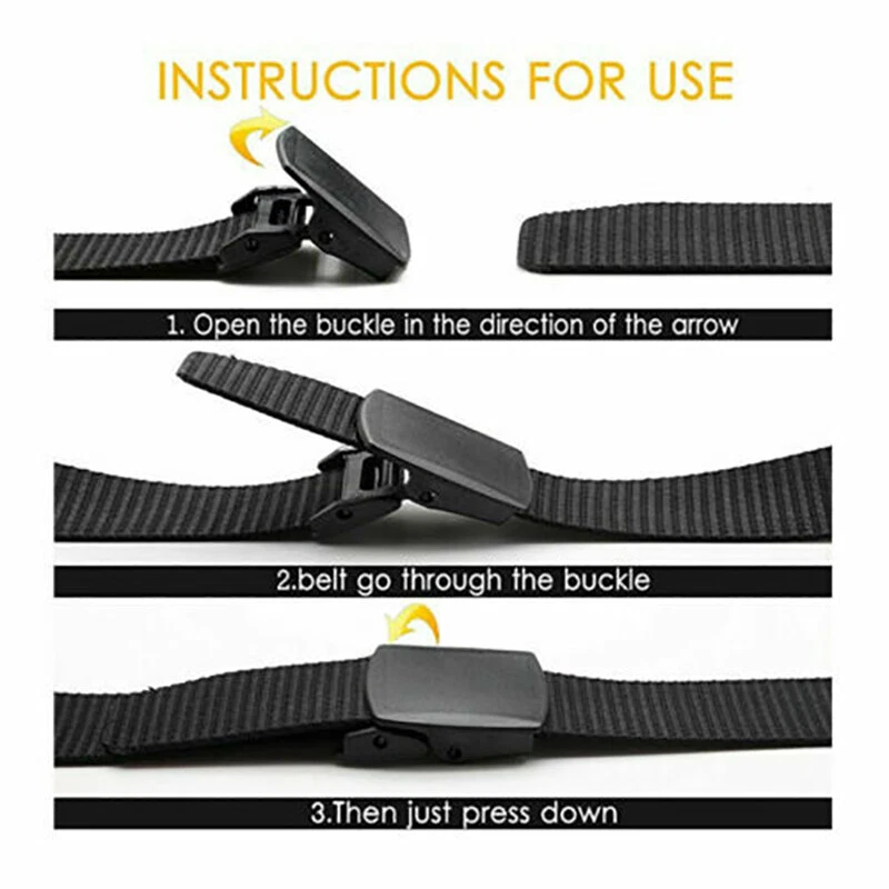 Cinturones tácticos militares para hombre ejército ajustable liberación rápida hebilla cintura Foto 3 de 4