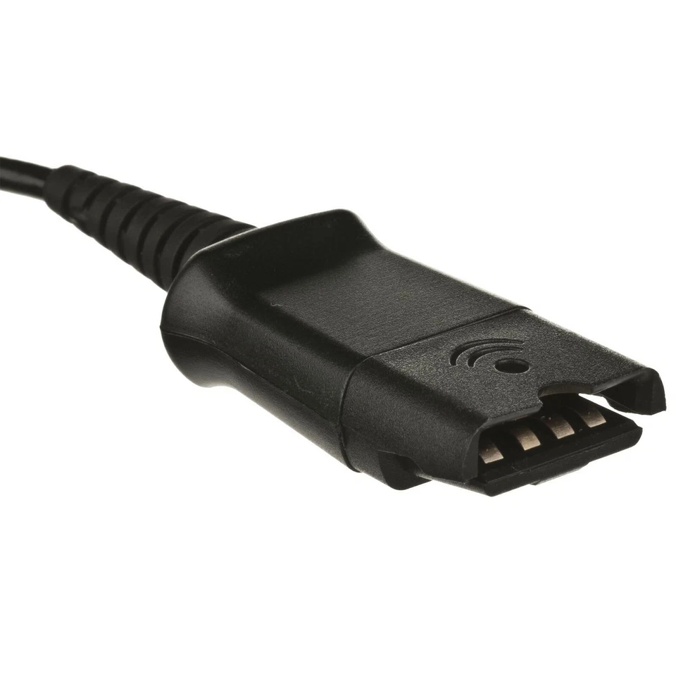 Plantronics SupraPlus HW351/A Monaural Office Telephone Headset 82310-41 Silver - Image 2 of 2